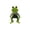 #A01-Green-L, variant on Adorable Big Eye Frog Doll Wearing Pink Princess Dress, Soft PP Cotton Frog Throw Pillow, Perfect Birthday Gift for Boys & Girls