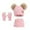 A-Pink481, variant on Bibifish 3 PCS Scarf Hat Glove Sets For Kid Winter Neck Warmer Hat And Gloves Soft Thermal Knitted Lined Boys Girls Scarf Hat Glove Sets