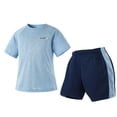 thumbnail image 2 of Baby Clothes Boy Toddler Short Pants Set Kids Spring Summer Loose Printed Sleeveless Casual 6M 12M 18M 24M 3T 4T Tops T-Shirt+Pants Shorts Tops+Shorts Outfits 2 Piece, 2 of 6