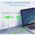 thumbnail image 2 of Cargador Para Laptop D14 D15 Tipo C 65w 20v Blanco, 2 of 4