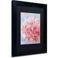 thumbnail image 2 of Trademark Fine Art "Pink Peonie I" Canvas Art by Li Bo, Black Matte, Black Frame, 2 of 4