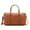 Brown, variant on MKF Collection Women's Duffle Bag, Trendy Purse Fashionable Weekender Handbag by Mia K - Brown