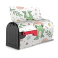 thumbnail image 3 of Balery Frog and Mushrooms Mailbox Cover - Standard Size-25.5x21 in, 3 of 9