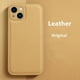 thumbnail image 1 of Leather Texture Shockproof Case For IPhone 14 13 12 11 Pro Max 14Plus Soft Full Camera Protection Cover, 1 of 4