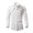 White, variant on TFEOQRY Men's Large Size Shirts Fashion Printed Button Lapel Long Sleeved Floral Shirt