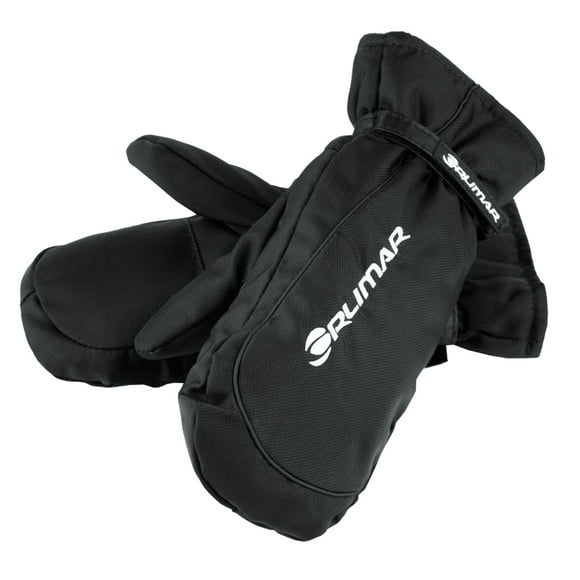 Orlimar Men's Cold Weather Golf Cart Mittens, One Size Fits Most, Black/White