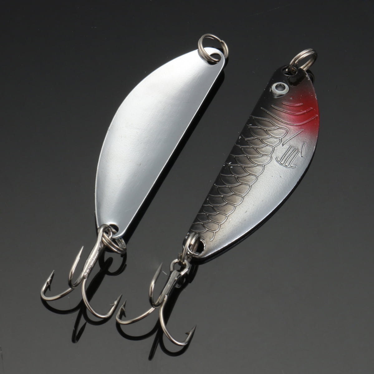 Bulk 30X Mixed Minnow Baits Fishing Lures Bass Crankbait Treble Hook