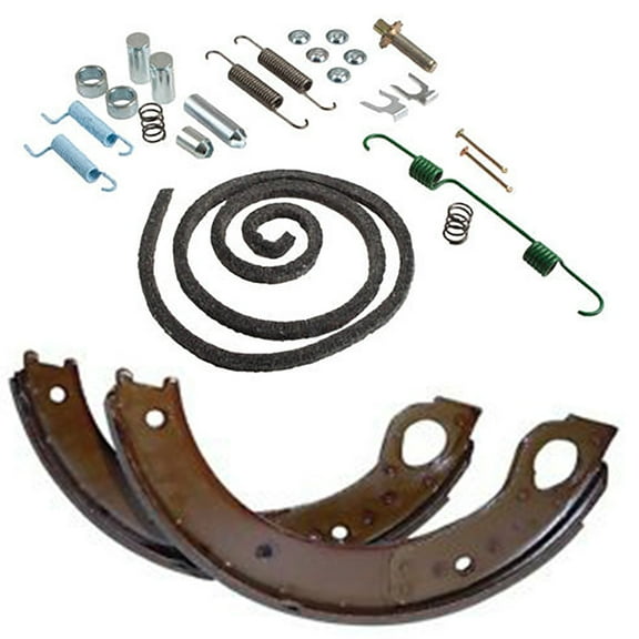 6H2066 Brake Shoe Kit (2) Shoes w/ (1) Hardware Kit Fits Ford/New Holland 2000