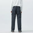 thumbnail image 4 of Youthup Big&Tall Men's All-Season Multi-Pocket Utility Cargo Pants for Outdoor Adventures & Casual Wear(S-3XL), 4 of 12
