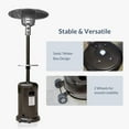 thumbnail image 7 of BELLEZE 48,000BTU Bronze Patio Heater Propane W/ Adjustable Table, Double-Side Waterproof Grey Heater Cover, 7 of 7