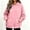 Pink, variant on Njagoc3 Womens Oversized Hoodies Fleece Sweatshirts Long Sleeve Sweaters Pullover Fall Clothes with Pocket