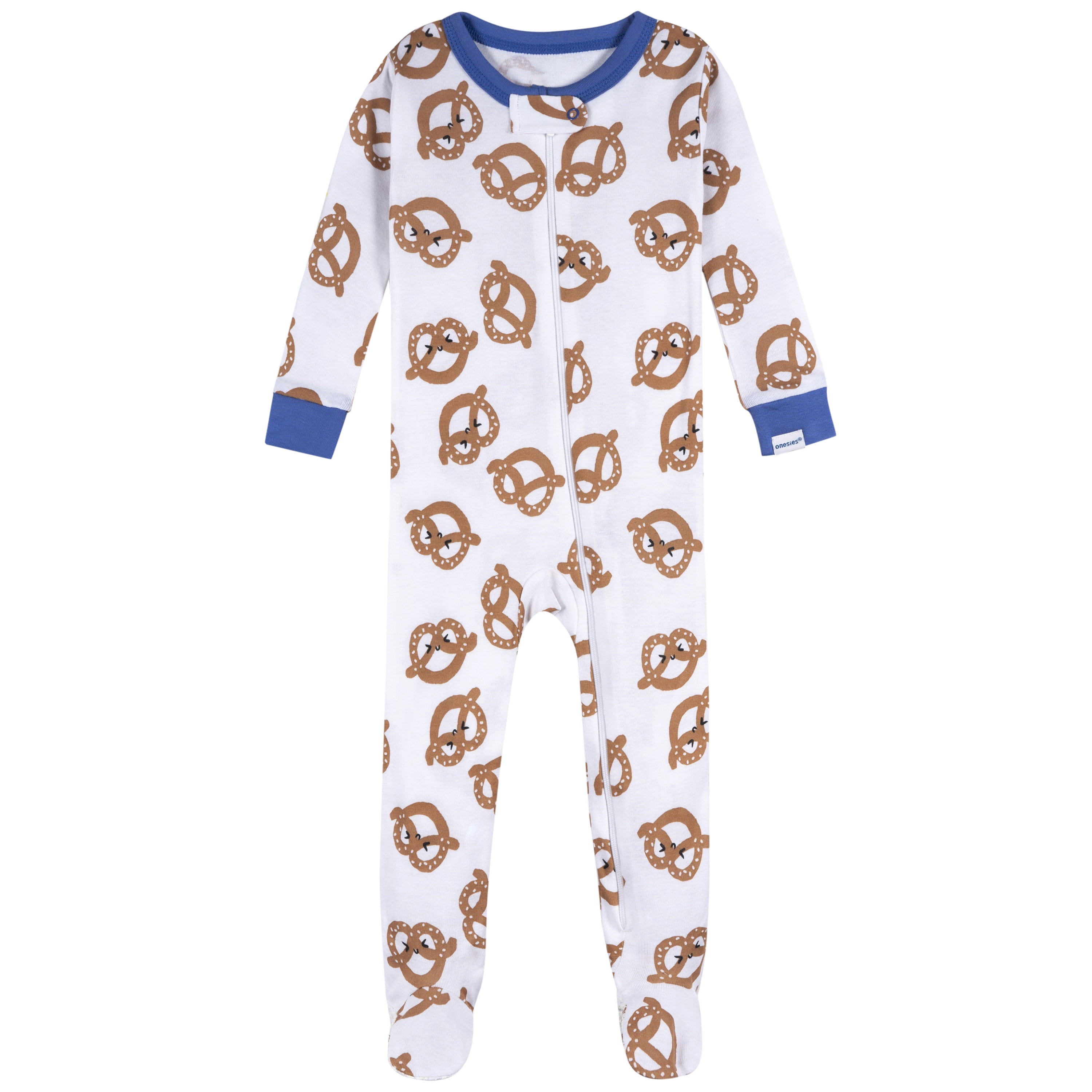 Onesies Brand Baby Boy Footed Pajamas, 4-Pack, Sizes Newborn - 24 Months
