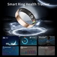 thumbnail image 3 of Rastreador de salud Smart Ring Yuehetian, ultrafino, oro rosa, 3 of 8