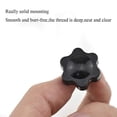 thumbnail image 3 of OULII 10Set Black Plastic Handgrips Thread Knob for DIY Enthusiasts with Threaded Clamping Function, 3 of 7