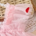 thumbnail image 4 of YABCSAZ Newborn Baby Girl Dress Lace Tulle Tutu Dress 1st Birthday Outfit Cake Smash Princess Dress Cute Embroider Pattern Boho Clothes Photo Shoot Infant Baby Outfits Size 6 Months, 4 of 7