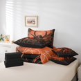 thumbnail image 4 of Erosebridal Gothic Spider Bed in a Bag King size, Cartoon Animal Bed Set, Orange Heart Room Decor, Reversible, 4 of 5