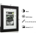 thumbnail image 4 of Kiera Grace Black Langford Engineered Wood Wall Photo Frame, 4 of 5