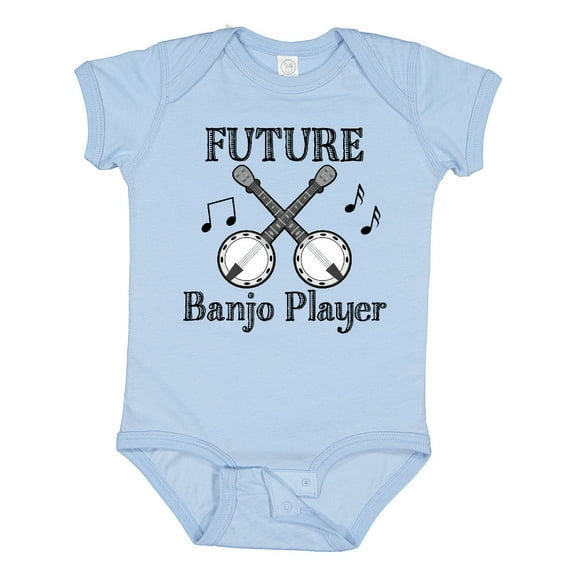 Inktastic Future Banjo Player Boys or Girls Baby Bodysuit
