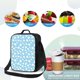 thumbnail image 4 of Disketp Blue Popcorn Bolsa Térmica Estampada para Almuerzo, Lonchera para Hombres y Mujeres Adultos, 4 of 7