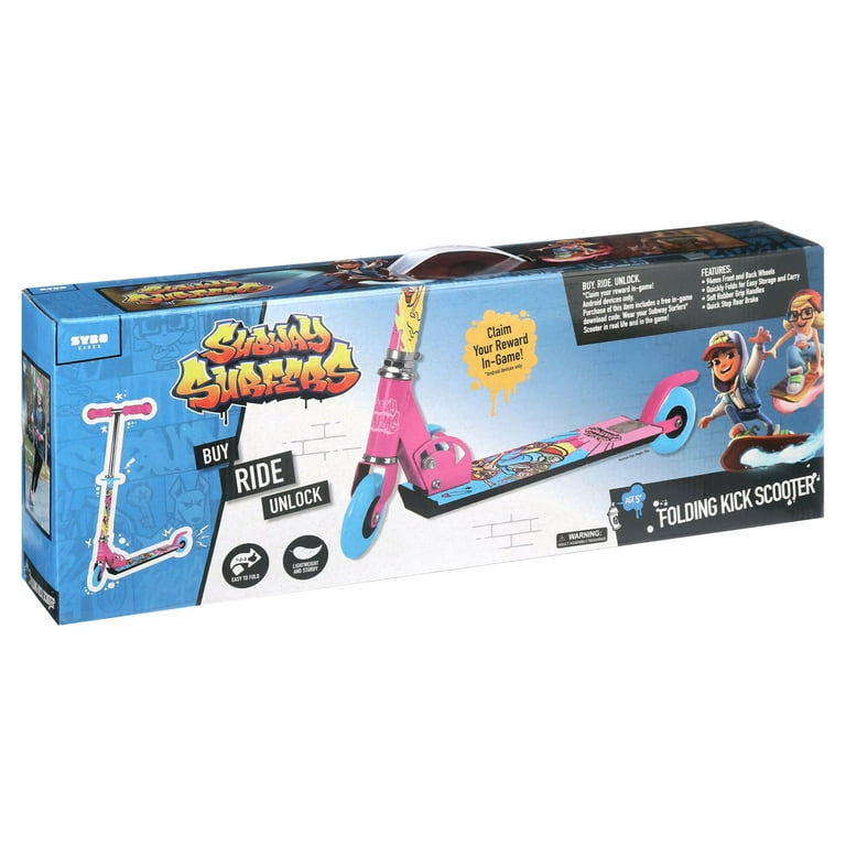 スポーツトイ・アクショントイ Turning Point - One Way Ticket Grade5 Subway Surfer Tricky Kick Scooter, For Boys and Girls Ages 5