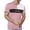 Pink, variant on Men White T Shirt 3xl Short Sleeve Big and Tall Basic Active Tops Lightweight Solid Color Round Neck Summer Outdoor Basic Tops