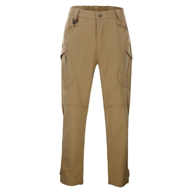 Pantalon Décontracté Extensible pour Homme Coupe Ajustée Pantalon de Travail Extérieur Pantalon Jogger Coquille Souple pour Randonnée Voyage Usage Quotidien Confortable Léger Respirant Taille Élastique