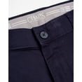 thumbnail image 4 of Chaps Men's Pants - Straight Fit 5-Pocket Comfort Stretch Chino Pants for Men - Men's Fashion Straight Leg Cotton Chinos, Size 36W x 34L, American Navy, 4 of 6