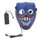 thumbnail image 1 of Máscara LED de Halloween iluminada aterradora juego de cosplay accesorios de fiesta para hombres mujeres niños niñas azul oscuro, 1 of 9