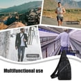 thumbnail image 4 of Oalirro Small Crossbody Bag for Men, Men's Messenger Chest Pack Bag Travel Purse Wallet Mens Bag, 4 of 8