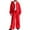Red, variant on Coerni Boys Girls Sweatsuit Set 2 Piece Fleece Zip Up Hoodi𝐞 Jogger Sweatpants Cozy Activewear for Kids Fall Winter Clothes Suit