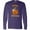 Purple, variant on Inktastic Happy Halloween Kittens in Pumpkin Long Sleeve T-Shirt
