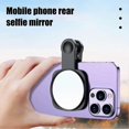 thumbnail image 3 of Smartphone Camera Mirror Reflection Clip Kit Selfie Artifact Reflection Outdoor Lens Mirror With Storage Bag Dustproof Cloth, 3 of 5