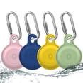 thumbnail image 4 of For AirTag 2 Protective Case Waterproof Silicone Cover with Anti-Lost Keychain, 4 of 7