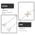 thumbnail image 3 of SHISUYAN 1 Pair Butterfly Rhinestone Bra Straps Adjustable Bra Straps Decorative Bra Chain Straps, 3 of 8