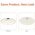 thumbnail image 5 of walmartBasics Poêle à Casserole en Fonte Émaillée avec Couvercle, 3,3 Pintes, Blanc, 5 of 5