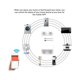 thumbnail image 3 of Medidor de Energía Inteligente WEIHJMXG 63A Wifi Temporizador, 3 of 5