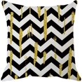 thumbnail image 4 of FYBTOFYBTO 4PC Unique FYripe Design Pillow Case, Creative Painted Pattern Pillow Cover, 18x18 Inch Pillow Cover for Home Pillows Decorative Cushion Cases for Patio Sofa Couch Living Room BedroomFY-001, 4 of 5