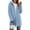Blue Coats for Winter, variant on XPMWRP Women's Fleece Hooded Cardigan Jackets Casual Solid Long Sleeve Open Front Coat Winter Loose Warm Clothes Beige M