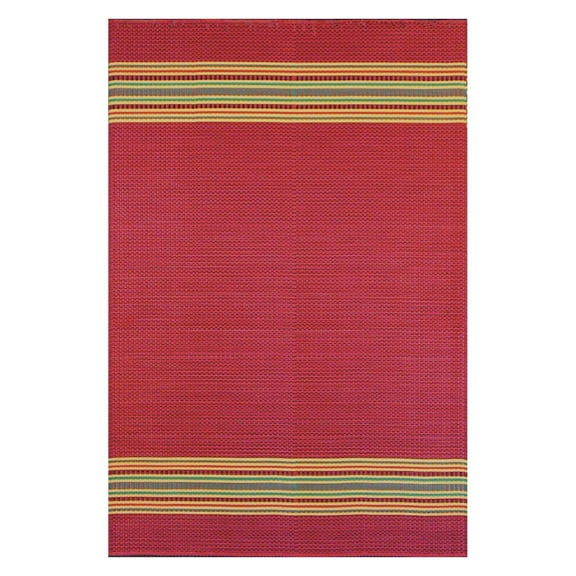 Serape Dark Red