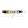 thumbnail image 2 of 10.5 270mm Rear Shock Absorber Suspension Replacement for Dirt Pit Bike 110CC 125CC 800lbs (White and Black), 2 of 5