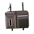 thumbnail image 3 of HILABEE Car Organizer for Back Seat Multi Pockets Travel Accessories for Bottles Brown, 3 of 9