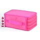 thumbnail image 3 of Estuche para lápices de colores con 72 compartimentos, práctico estuche grande para lápices de acuarela, bolígrafos de gel y lápices comunes (rosa rojo), 3 of 3