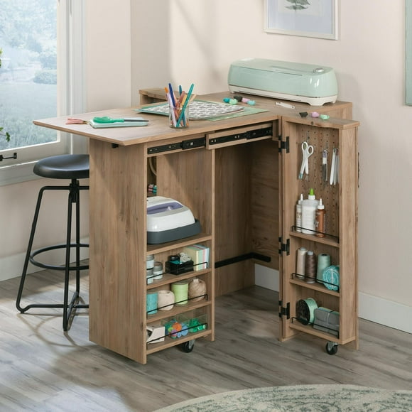 Sauder Select Craft Station, Khaki Pine Finish