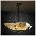 thumbnail image 2 of Justice Design FAL-9722-25-NCKL LumenAria Crossbar - 6 Light Pendant with Square Bowl Faux Alabaster Shade Brushed Nickel Incandescent Dark Bronze Finish, 2 of 2
