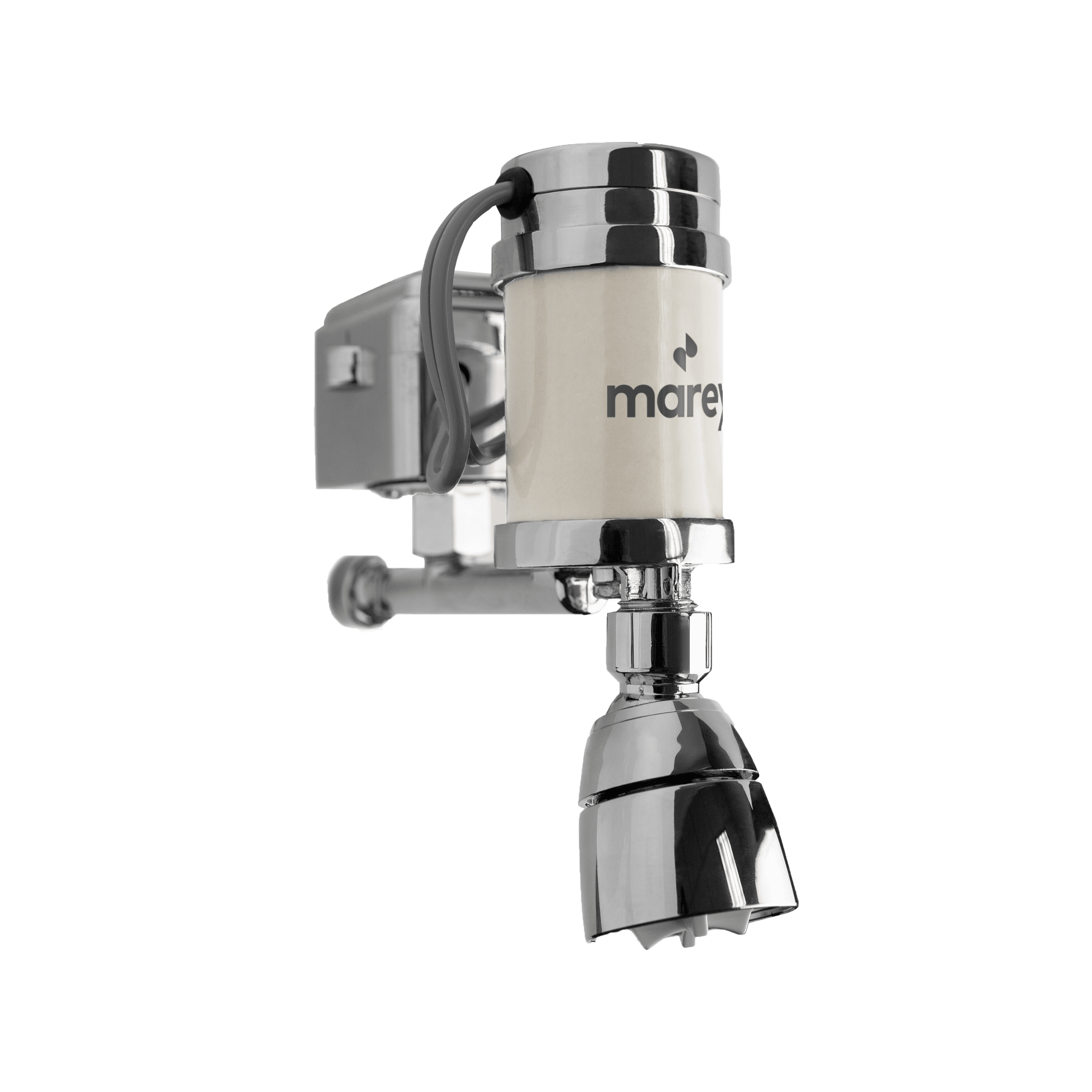 Marey 110 Mini Marey, Electric Shower Water Heater, 110V, 30 AMP, 1.5 Gallons per Minute Volume Capacity, 2600 Watts