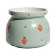 thumbnail image 7 of Flowerpot Decorative Ceramic,Flower Pattern Planter Pot, 7 of 7