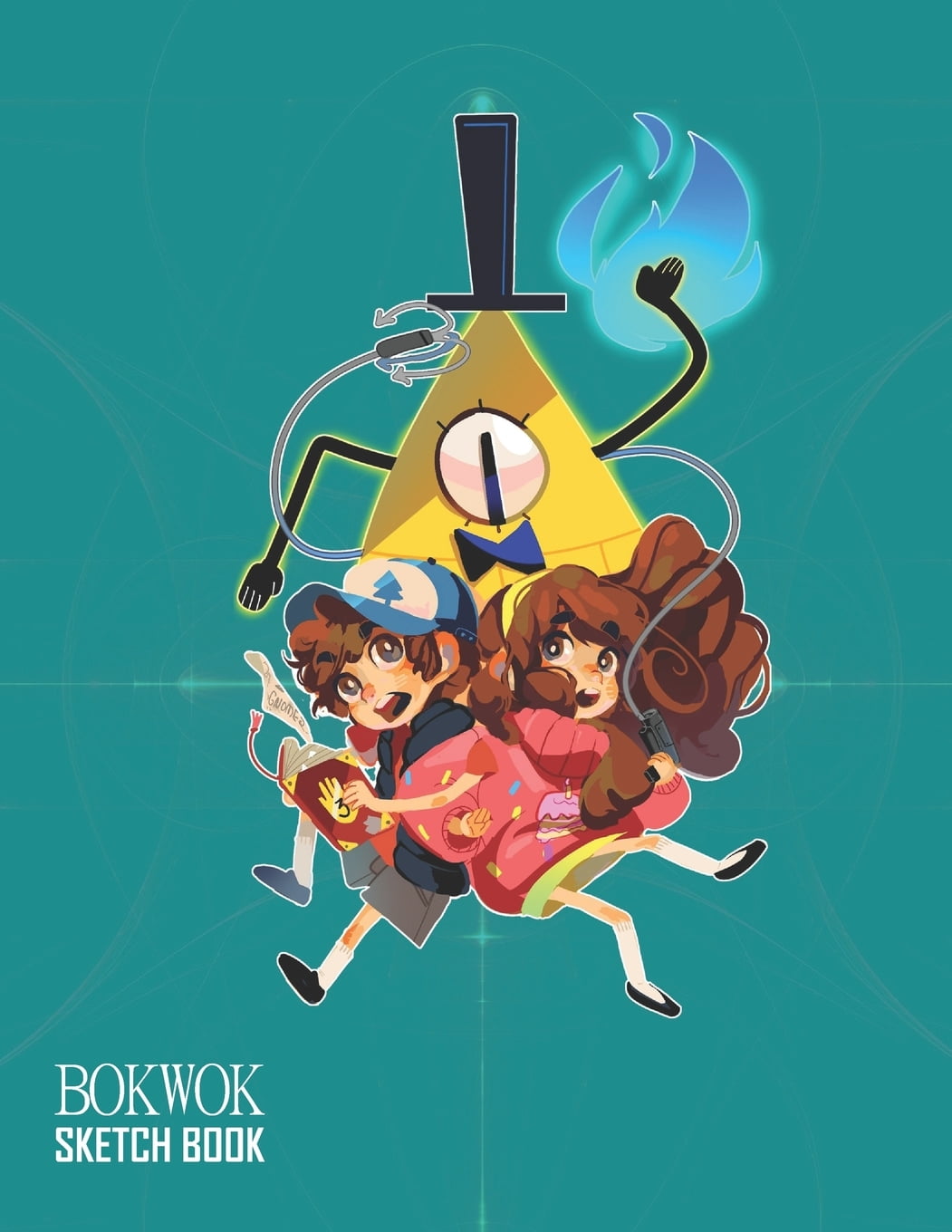 Sketch Book: Gravity Falls Sketchbook 129 pages, Sketching, Drawing and