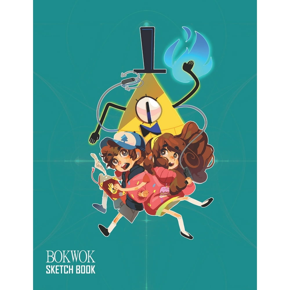 Sketch Book Gravity Falls Sketchbook 129 pages, Sketching, Drawing and