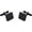 B black, variant on Mens Blank Cufflink Classic Stainless Steel Cufflinks Tuxedo Shirt Accessories Cufflinks Business Wedding Shirts  Christmas Valentine's Day Mother's Day