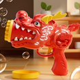 thumbnail image 4 of New Flagship Bubble Machine Children's Handheld Electric Light Blowing Bubble Machine Indispensable For Outdoor Play!（50ml）, 4 of 9